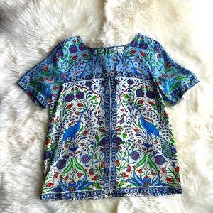 NWOT 100% Silk talavera blouse from  Sundance